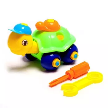 Конструктор винтовой «Черепашка», 25 деталей