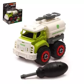 Конструктор винтовой «Поливалка», с отвёрткой