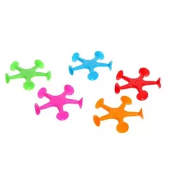 Мягкий конструктор детский «Забавные присоски», 30 деталей