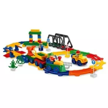 Конструктор «Железная дорога», 119 деталей