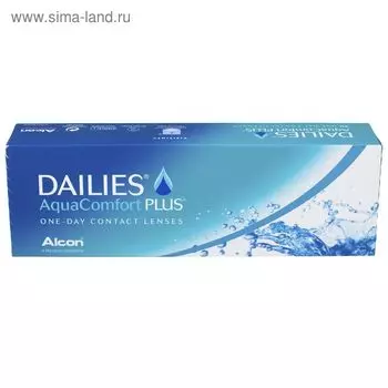 Контактные линзы Focus Dailies AquaComfort+, +3.0/8,7, в наборе 30шт