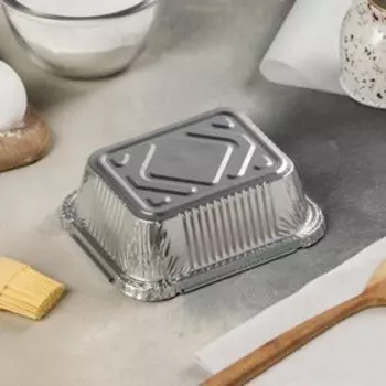 Форма из фольги для выпечки и запекания Доляна, 430 мл, 1411,54,5 см