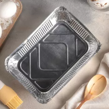 Форма из фольги для выпечки и запекания Доляна, 960 мл, 21,815,54 см