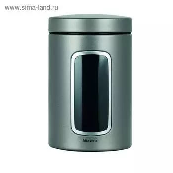 Контейнер Brabantia для сыпучих продуктов с окном 1,4 л