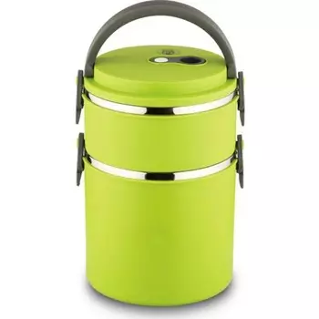 Контейнер для еды Bekker, двойной, сохраняет тепло до 4 ч, размер 16.5х15х23 см