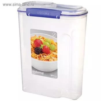 Контейнер для хлопьев Sistema, 4.2 л
