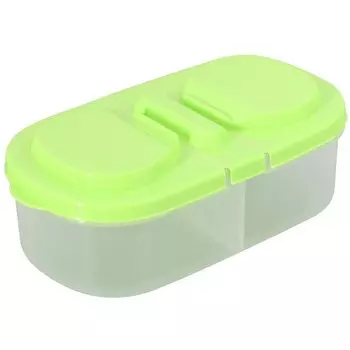 Контейнер для хранения 2в1 Мультидом, 1 секции, пластик, 250 мл