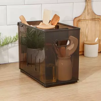 Контейнер для хранения без крышки OPTIMA, 10.6 л, 16.830.524.2 см, коричневый