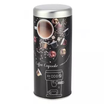 Контейнер для хранения кофе COFFEE, чёрный