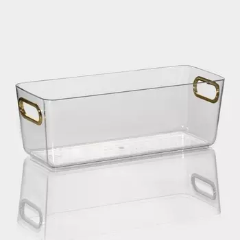 Контейнер для хранения LaDоm «Нежность», 28119.5 см, прозрачный