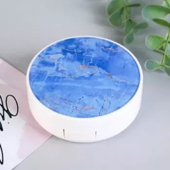 Контейнер для линз с мраморным принтом "Наслаждайся", 7,5 см