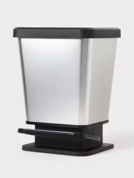 Контейнер для мусора с педалью «Металл», 20 л