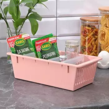 Контейнер для специй, 5 секций, цвет МИКС