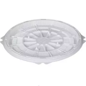 Контейнер для торта Т-019ДШ, круглый, цвет белый, размер 19,2 х 19,2 х 1,05 см