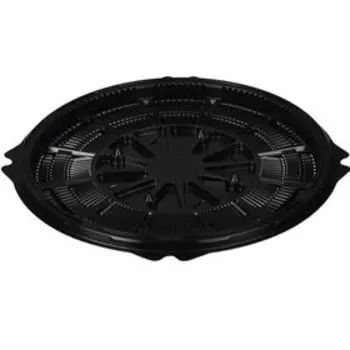 Контейнер для торта Т-019ДШ, круглый, цвет коричневый, размер 19 х 2 х 19 х 2 х 1,5 см