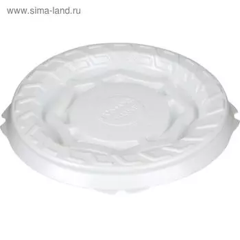 Контейнер для торта Т-135Д, круглый, цвет белый, размер 13 х 13 х 1,1 см