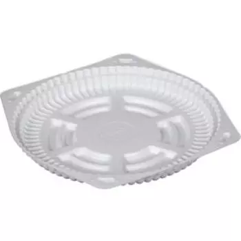 Контейнер для торта Т-205Д (М-1), круглый, цвет белый, размер 19,1 х 19,1 х 2 см