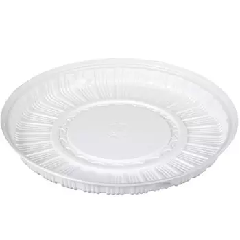 Контейнер для торта Т-305Д, круглый, d=34,5 см, белый, в наборе 90 шт