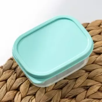 Контейнер Доляна ,пищевой, 150 мл, цвет бирюзовый