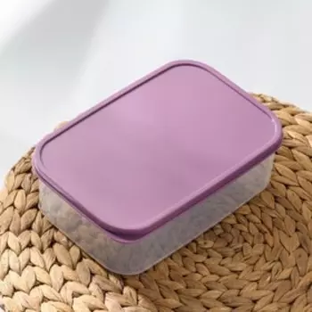 Контейнер Доляна, пищевой, 1,2 л, цвет фиолетовый