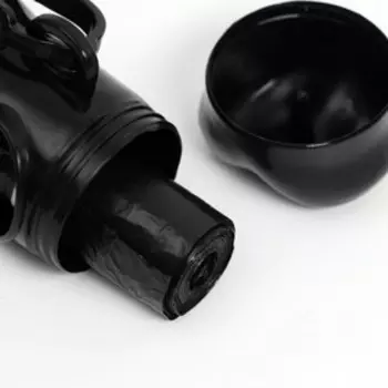 Контейнер-косточка с мешками для уборки (рулон 15 пакетов 2921 см), чёрный