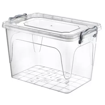 Контейнер пищевой для хранения HobbyLife MultiBox, с крышкой, прямоугольный, 13 л