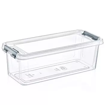 Контейнер пищевой HobbyLife Grand, с крышкой на двух зажимах, 1.8 л