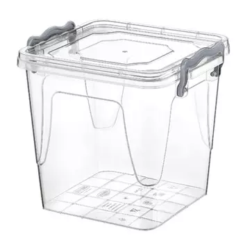 Контейнер пищевой MultiBox Square HobbyLife 3,7 л, цвет МИКС