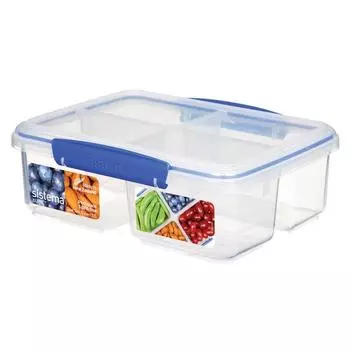 Контейнер прямоугольный четырехсекционный, 1.74 л