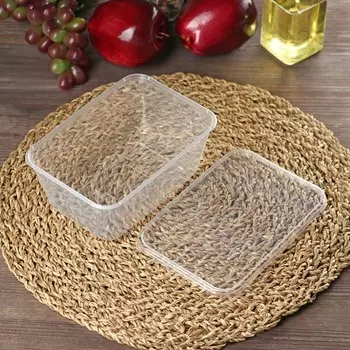 Контейнер с крышкой, 1000 мл, прозрачный