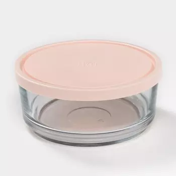 Контейнер с крышкой Aban, 840 мл, цвет крышки микс