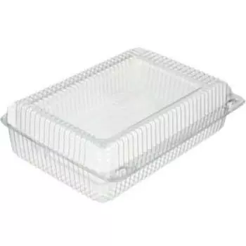 Контейнер с неразъёмной крышкой РК-25КВ (КЛ), прямоугольный, размер 26,5 х 19,4 х 9,05 см, объём 3,86 л