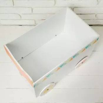 Контейнер-сундук «Лиса», цвет белый