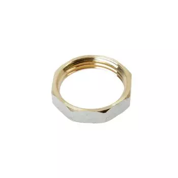 Контргайка СТМ, 2", никелированная латунь