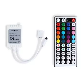 Контроллёр Ambrella для светодиодных лент RGB с инфракрасным пультом 6A 12V 72W/ 24V 144W GS11251 (CR2025)