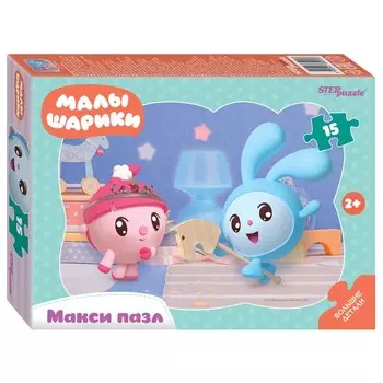 Контурный макси-пазл «Малышарики», 15 элементов