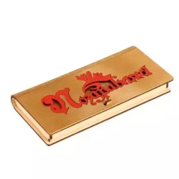 Конверт деревянный "Поздравляю!" красная надпись, узоры