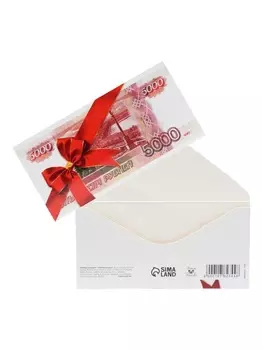 Конверт для денег «Купюра», 168 см