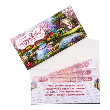 Конверт для денег «Поздравляю!», 8.517 см