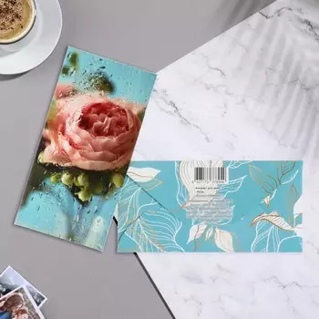 Конверт для денег "Розы" 17х8,5 см