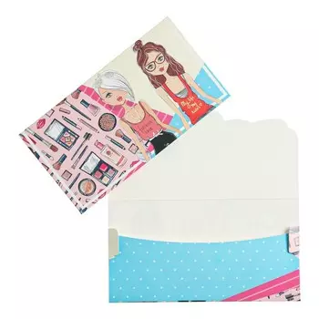 Конверт для денег "Универсальный!" косметика, девушки