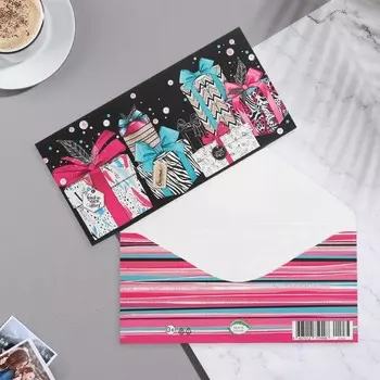 Конверт для денег "Универсальный" подарки, 17х8 см