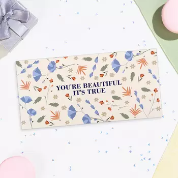 Конверт для денег You`re beautiful, it`s true, 168 см