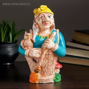 Копилка для денег «Баба Яга», гипс, 131627 см, МИКС