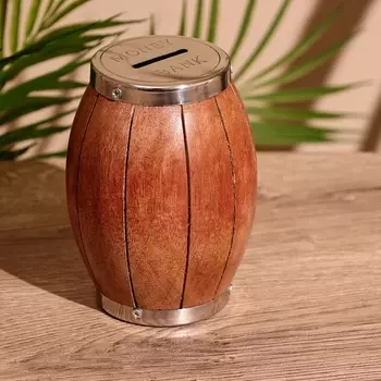 Копилка «Банк», 9912 см, манговое дерево