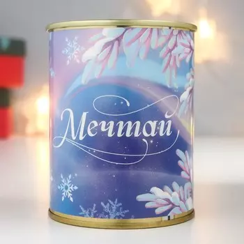 Копилка-банка металл "Мечтай"