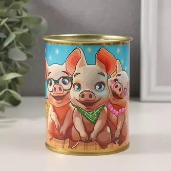 Копилка для денег «Банка. На Щастье», металл