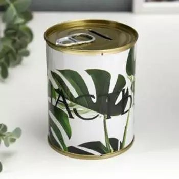 Копилка-банка металл "Счастье"