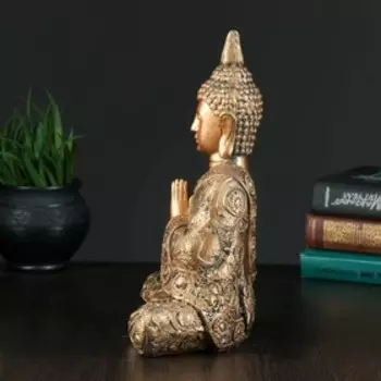 Копилка для денег «Будда средний», гипс, бронза, 122029 см