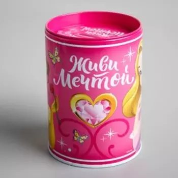 Копилка для декорирования стразами «Принцессы», набор для творчества